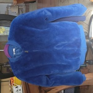 Faux Fur Royal Blue Jacket